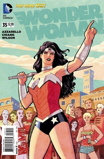 Wonder Woman (2011) #35 VF/NM Cliff Chiang Cover DC New 52!