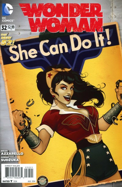 Wonder Woman (2011) #32 VF/NM Bombshell Variant Cover DC New 52!