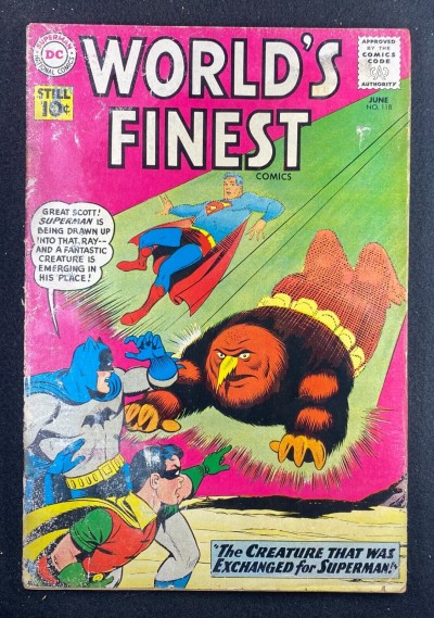 World’s Finest (1941) #118 PR (0.5) Dick Sprang Batman Superman Robin