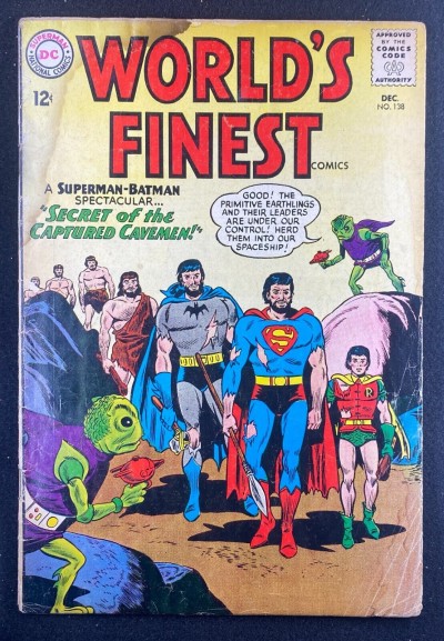World’s Finest (1941) #138 VG (4.0) Batman Superman Robin Jim Mooney
