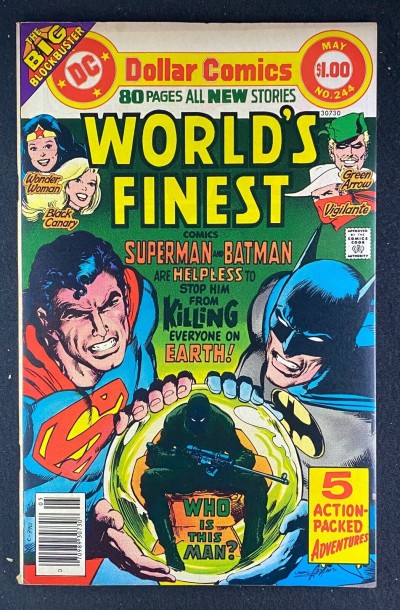 World’s Finest (1941) #244 FN+ (6.5) Neal Adams Cover Batman Superman