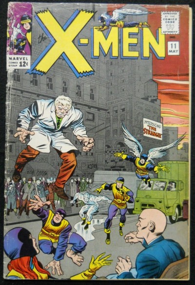 X-MEN #11 VG 1ST APPEARANCE STRANGER 1965
