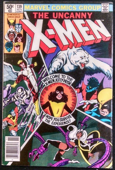 X-MEN #139 FN+ KITTY PRYDE WOLVERINE GET NEW COSTUMES