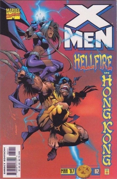 X-MEN (1991) #62 VF+ CARLOS PACHECO VARIANT COVER