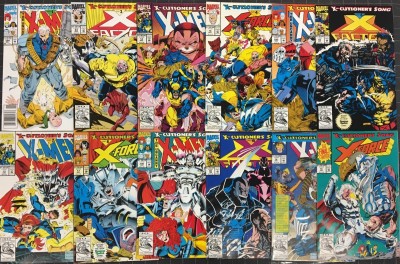 X-Men X-Cutioner's Song complete 12 part set VF+ (8.5) or better
