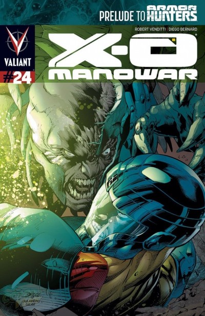 X-O MANOWAR (2012) #24 VF+ - VF/NM COVER A VALIANT