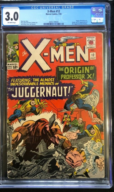 X-Men (1963) #12 CGC 3.0 1st app Juggernaut off-white pages (2005139004)