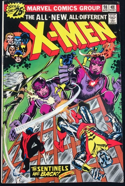 X-men (1963) #198 FN- (5.5) vs The Sentinels
