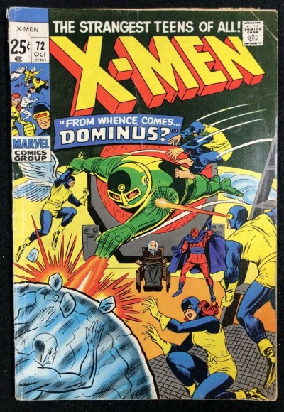 X-Men (1963) #72 VG- (3.5) 52 page giant
