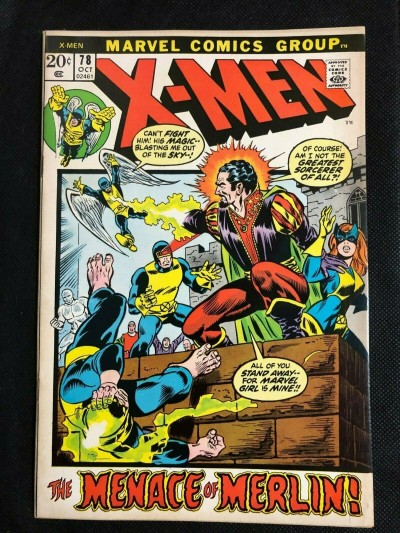 X-men (1963) #78 FN/VF (7.0) Reprint Issue Warlock