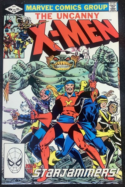 X-Men (1963) #156 NM (9.4) Starjammers Cover