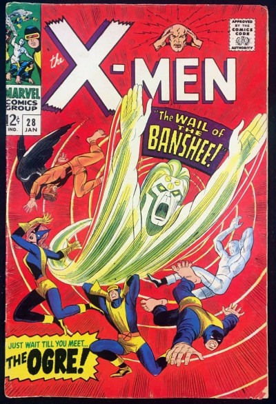 X-Men (1963) #28 VG (4.0) 1st Appearance Banshee