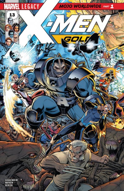 X-men Gold #'s 13 14 15 + X-men Blue #s 13 14 Near Complete "Mojo Worldwide" Set