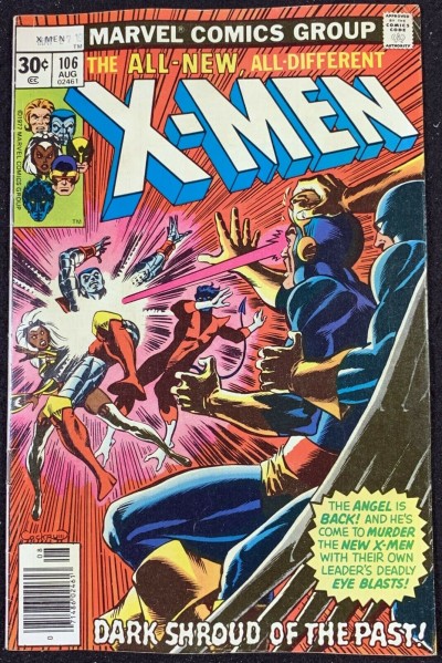X-Men (1963) #106 VG/FN (5.0) Vs Old X-Men