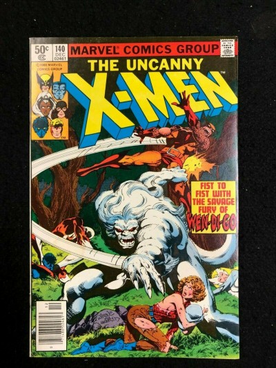 X-Men (1963) #140 NM- (9.2) Wendigo Alpha Flight John Byrne Cover & Art