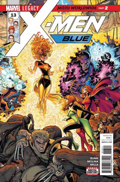 X-Men Blue (2017) #13 VF/NM (9.0) or better Mojo Worldwide part 2 Marvel Legacy