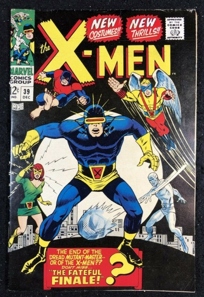 X-Men (1963) #39 APP FN (6.0) 