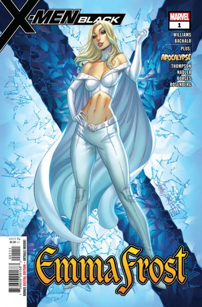 X-men: Black - Emma Frost (2018) #1 VF/NM J. Scott Campbell  Cover