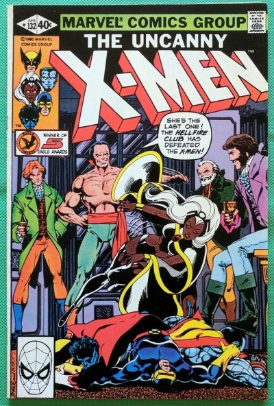 X-men (1963) #132 VF (8.0) 1st app Sebastian Shaw of the Hellfire Club 