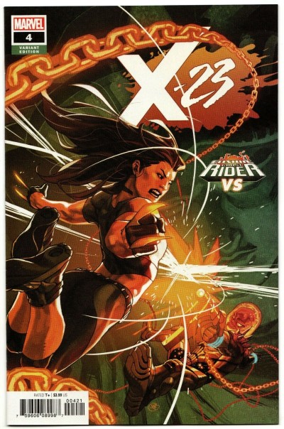 X-23 (2018) #4 VF/NM Cosmic Ghost Rider Vs. Variant Cover Putri