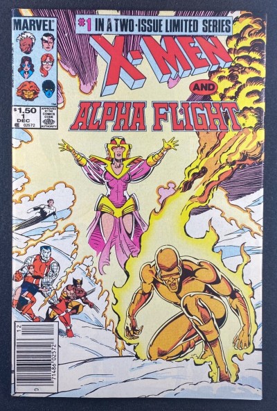 X-Men/Alpha Flight (1985) #'s 1 2 VF/NM Complete Set Paul Smith Chris Claremont