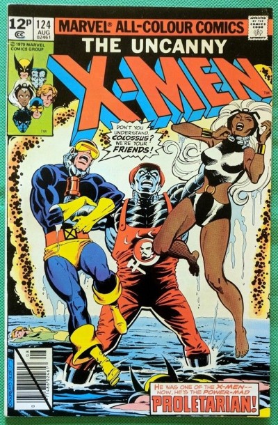 X-Men (1963) #124 VF- (7.5) UK price variant