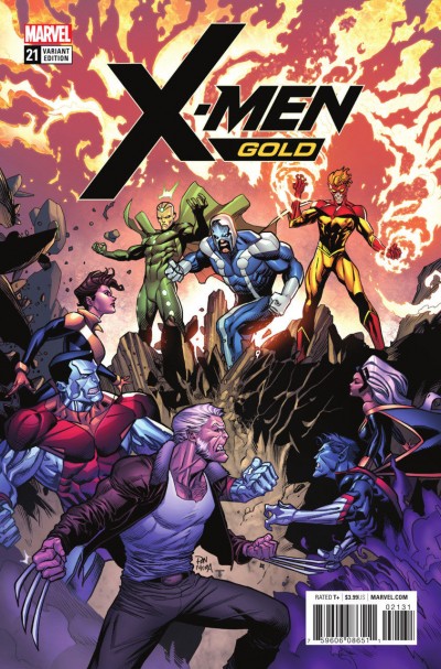 X-men Gold (2017) #21 VF/NM Dan Mora Variant Cover 