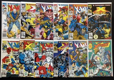 X-Men (1992/1993) 12 part X-Cutioner's  complete set Uncanny