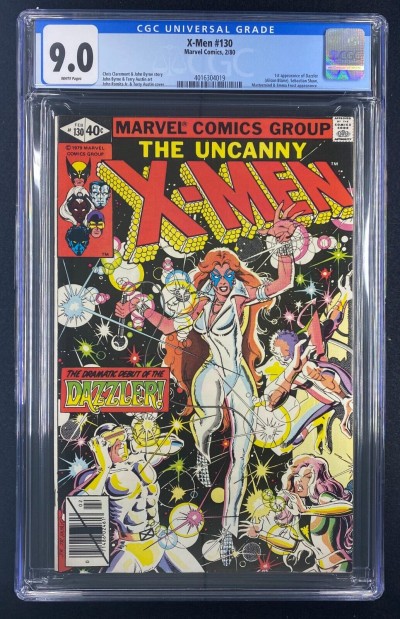X-Men (1963) #130 CGC 9.0 1st App Dazzler Emma Frost Sebastion Shaw (4016304019)