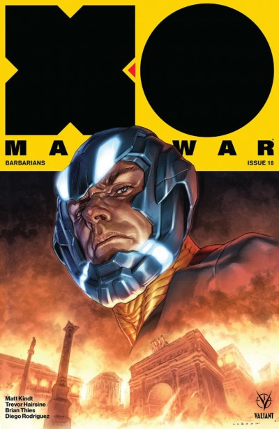 X-O Manowar (2017) #18 VF/NM Lewis LaRosa Cover Valiant 