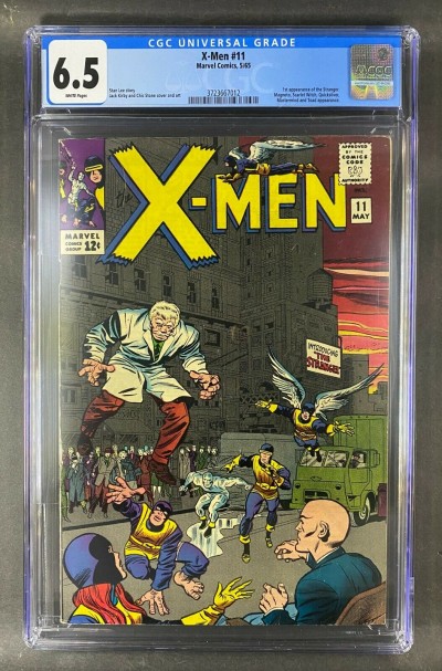 X-Men (1963) #11 CGC 6.5 White Pages 1st Appearance the Stranger (3723667012)