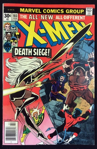 X-Men (1963) #103 FN+ (6.5) vs Juggernaut