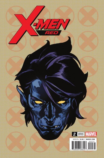 X-men Red (2018) #2 VF/NM Legacy Headshot Variant Cover (Nightcrawler) 