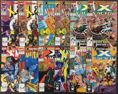 X-Tinction Agenda 9 issue set with variants 12 comics X-Men X-Factor New Mutants
