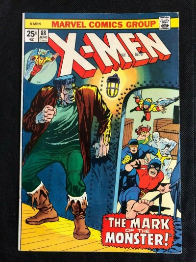 X-men (1963) #88 FN+ (6.5) Reprint Issue Frankenstein's Monster