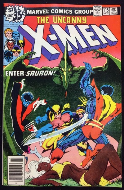 X-men (1963) #115 VF- (7.5) vs Sauron