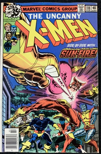 X-Men (1963) #118 FN+ (6.5) Sunfire Cover & App