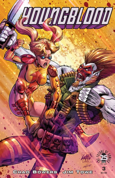 Youngblood (2017) #3 VF/NM Rob Liefeld Cover Image 
