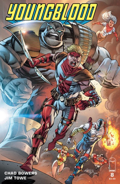 Youngblood (2017) #8 VF/NM Rob Liefeld Cover Image 