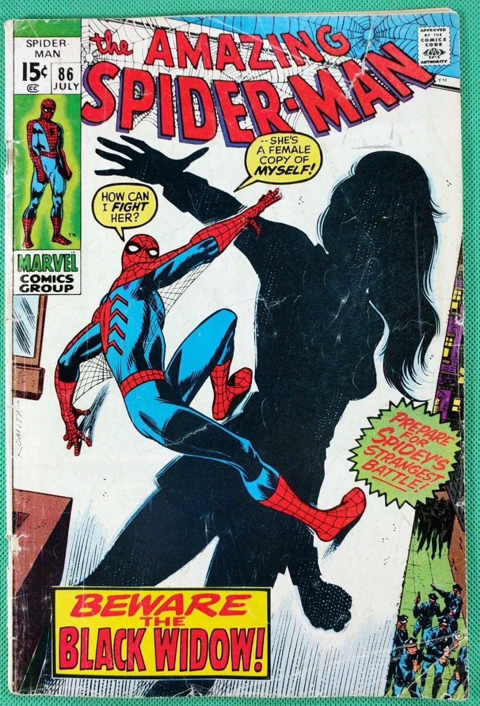 Amazing Spider-Man (1963) #86 GD/VG () 1st (sexy) new look Black Widow