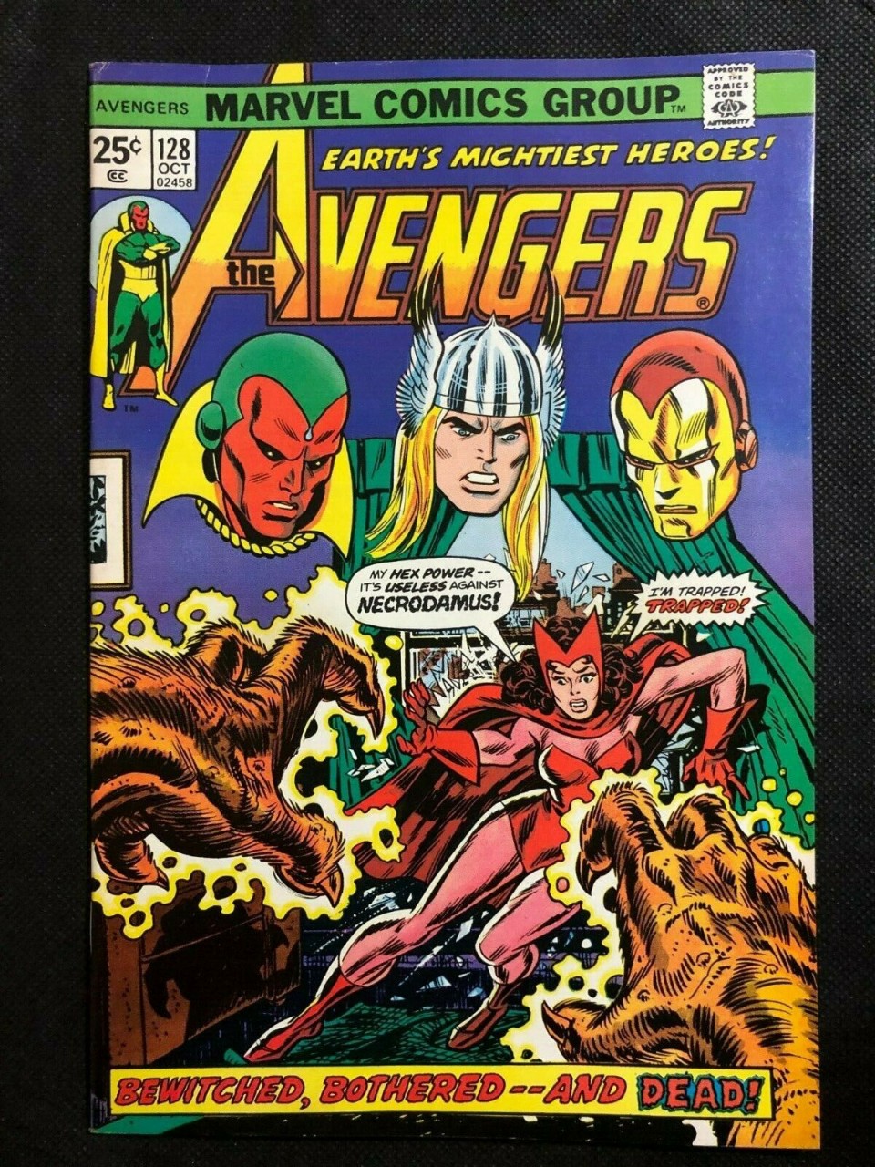 | Avengers (1963) #128 VF- (7.5) Gil Kane Kang the Conqueror