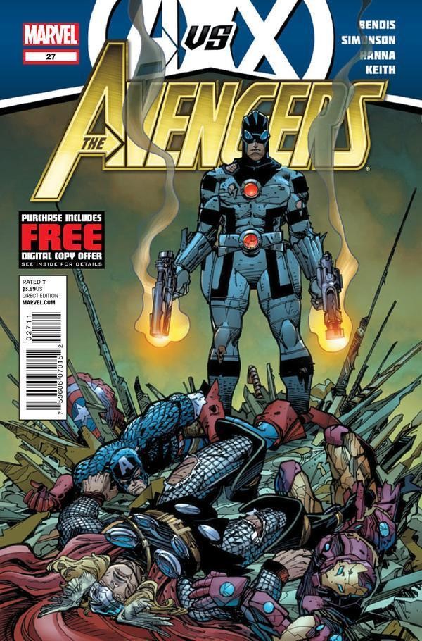 Avengers 27 Nm Avengers Vs X Men Tie In Silver Age Comics