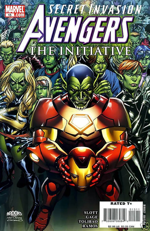 Secret Invasion Poster Book #1 VF ; Marvel Comic Book 