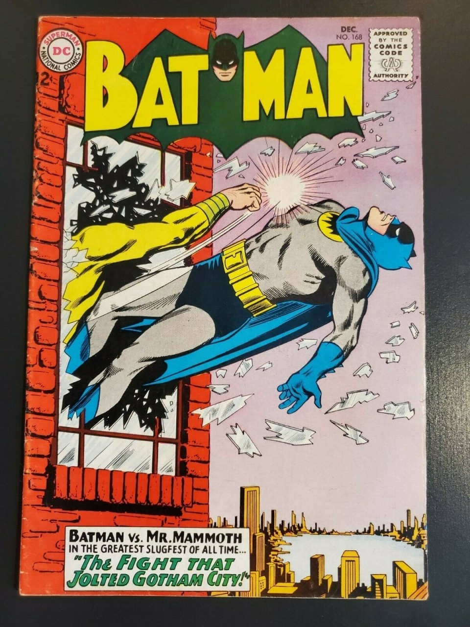 Batman #168 (1965) DC Comics VG+  Infantino Sheldon Moldoff|