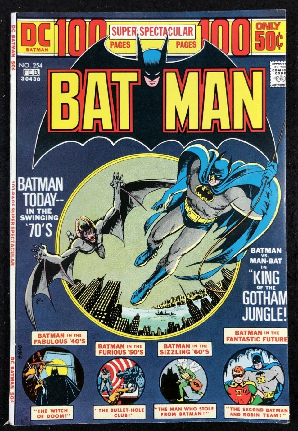 Batman (1940) #254 VF () 100 pages