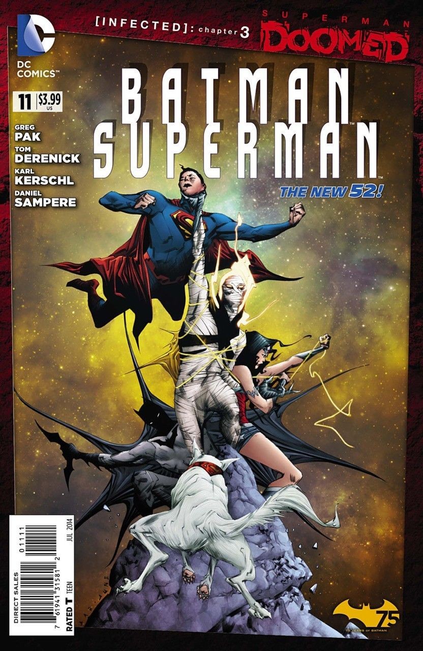 seinpaal Eenzaamheid Basistheorie BATMAN/SUPERMAN (2013) #11 VF+ - VF/NM JAE LEE COVER THE NEW 52! DOOMED -  Silver Age Comics
