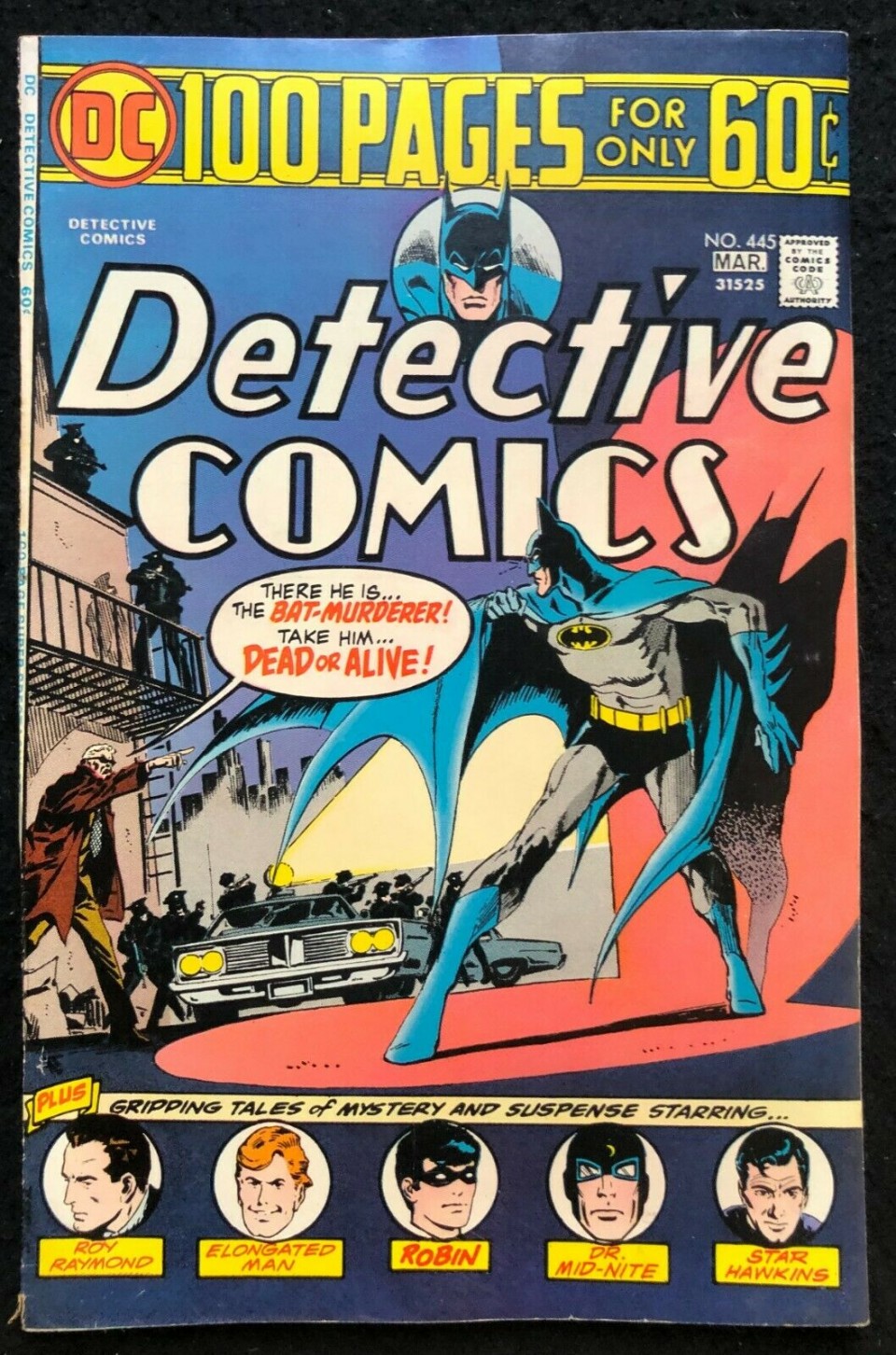 DC 100 Page Super Spectacular (1975) #110 Detective Comics #445 FN Batman  DC-110