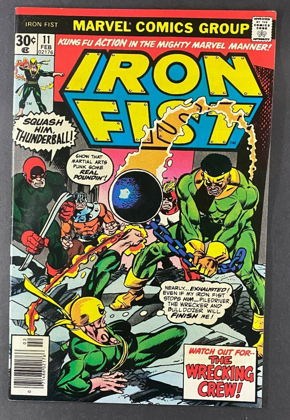Iron Fist (1975) #3, Comic Issues