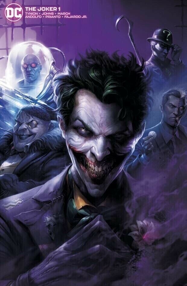 Joker (2021) #1 NM Exclusive Francesco Mattina Jolzar Variant Cover Limited