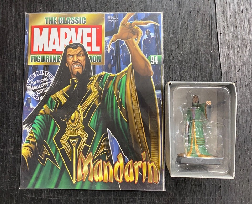  The Classic Marvel Figurine Collection 94 Mandarin Lead Hand Painted